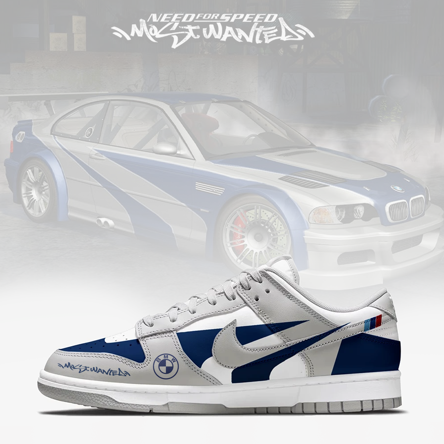 NFS MW BMW Dunk Sneaker – Khurba